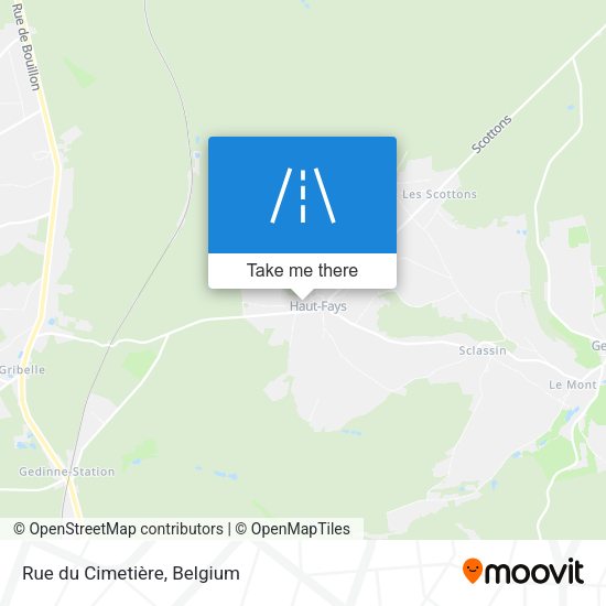 Rue du Cimetière map