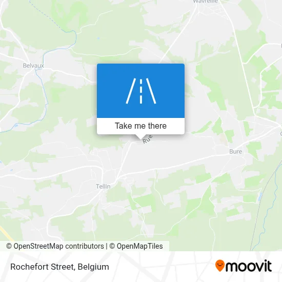 Rochefort Street map