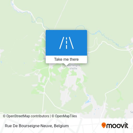 Rue De Bourseigne-Neuve plan