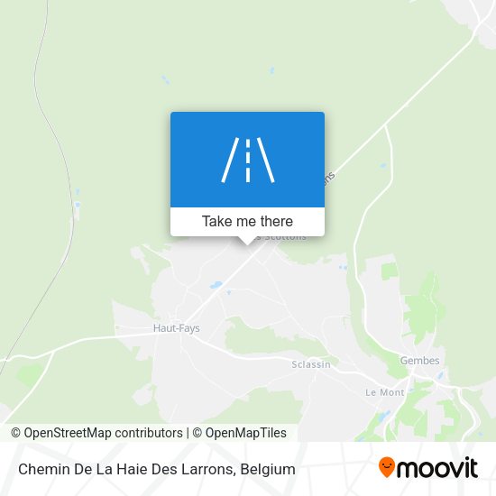 Chemin De La Haie Des Larrons map