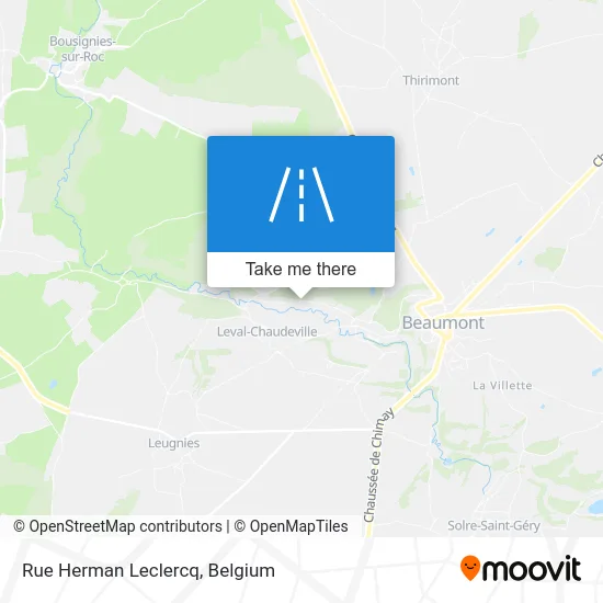 Herman Leclercq Street map