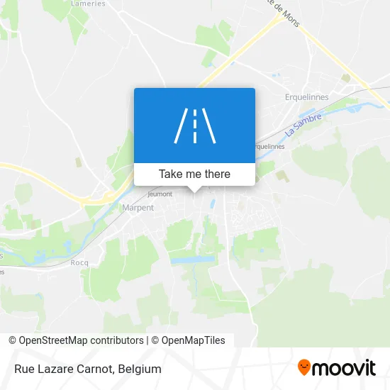 Lazare Carnot Street map