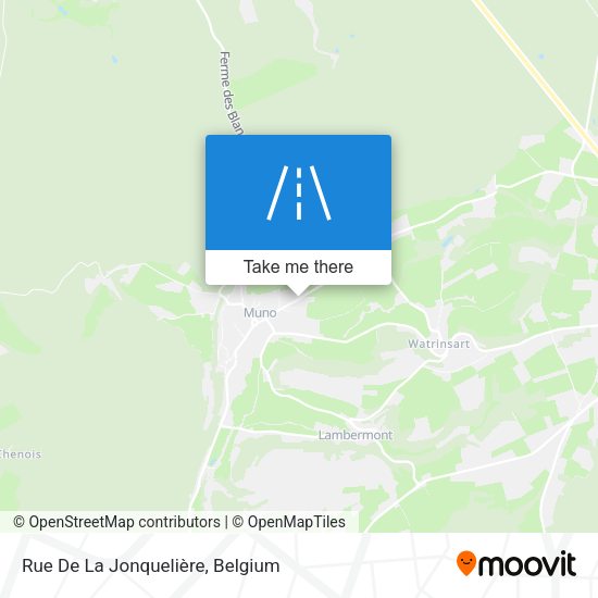 Rue De La Jonquelière plan