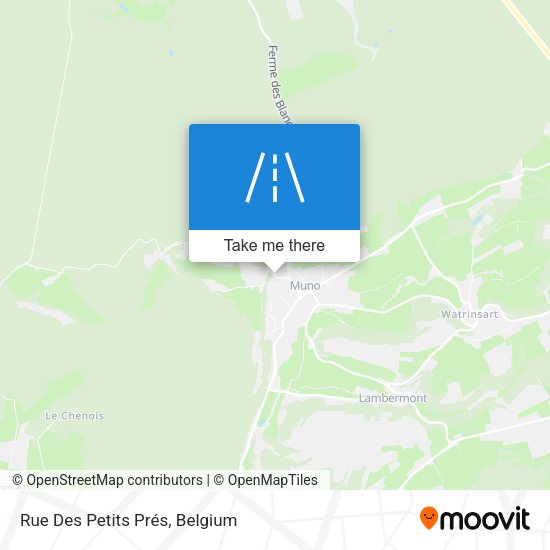 Rue Des Petits Prés map