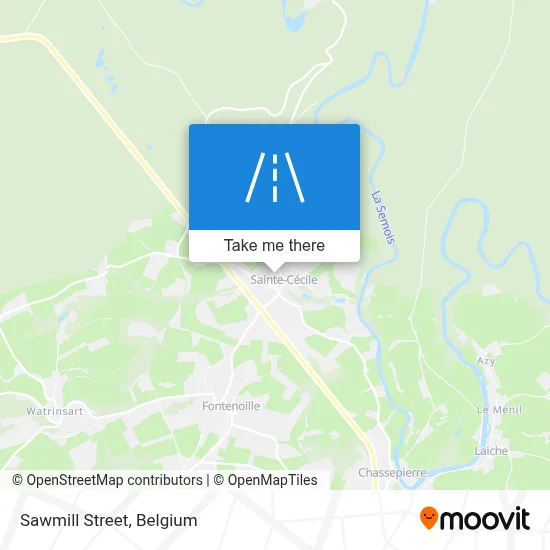 Sawmill Street map
