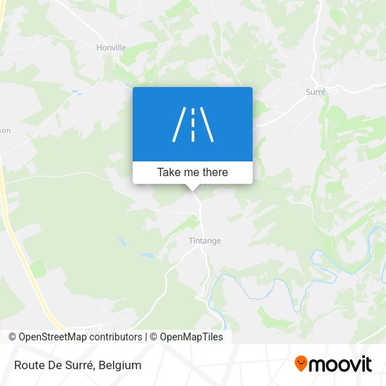 Route De Surré plan