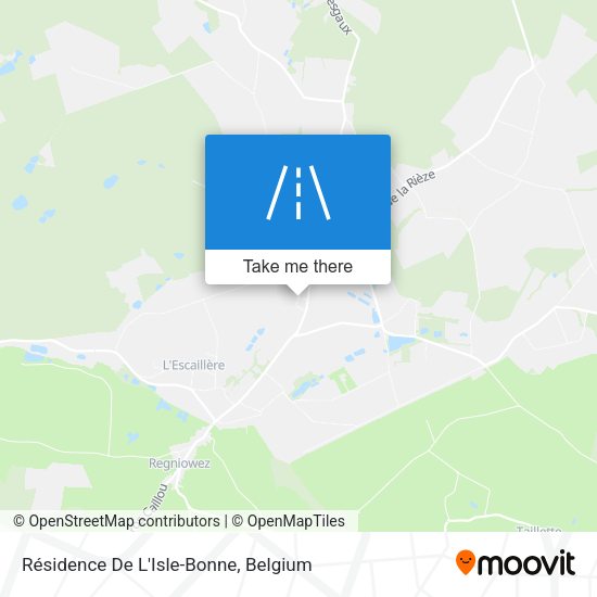 Résidence De L'Isle-Bonne plan