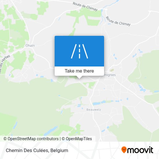 Chemin Des Culées plan