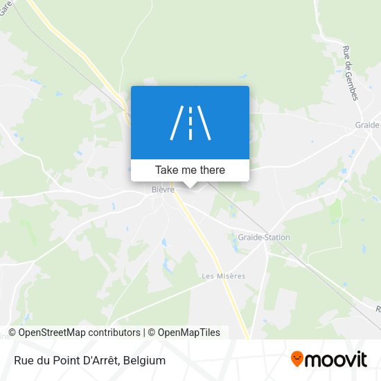 Rue du Point D'Arrêt map