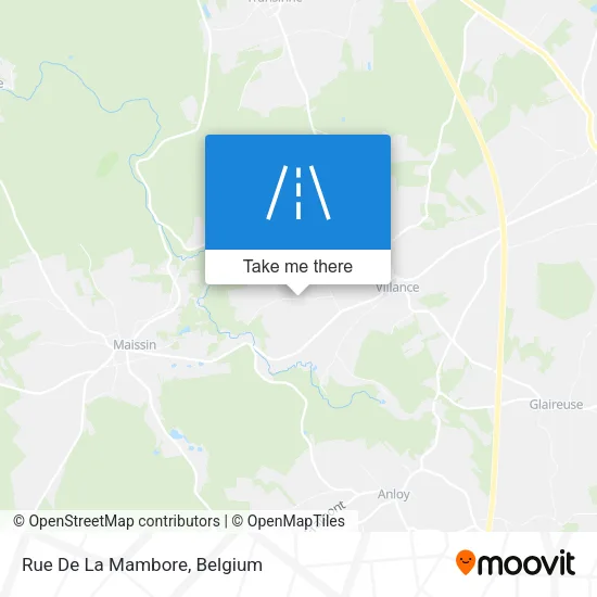 Rue De La Mambore map