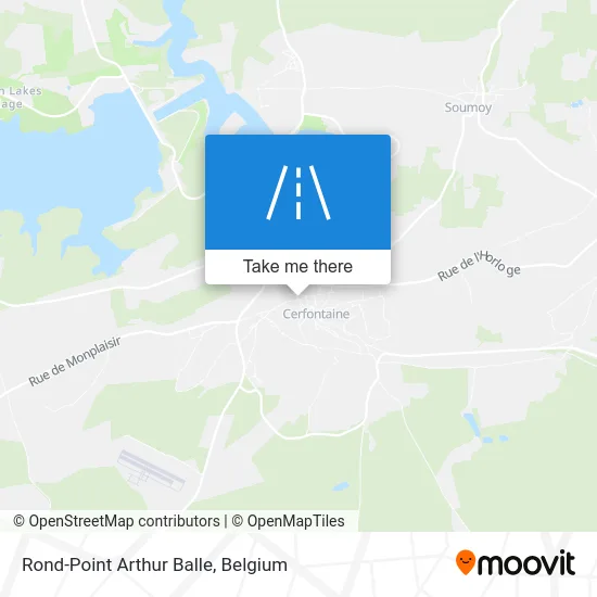 Roundabout Arthur Balle map