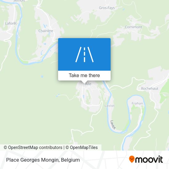 Place Georges Mongin plan