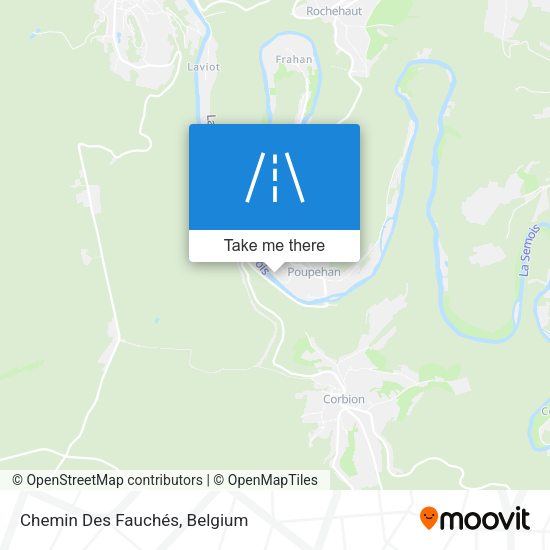 Chemin Des Fauchés plan