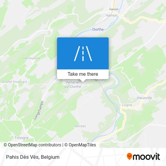 Pahis Dès Vês map