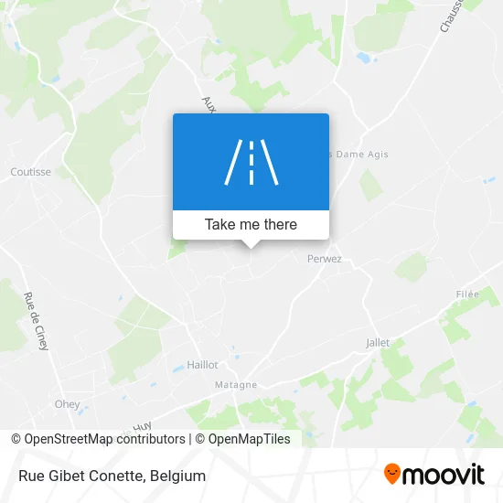 Gibet Conette Street map