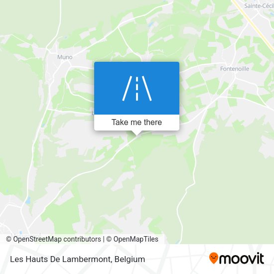 Les Hauts De Lambermont map