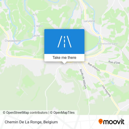 Chemin De La Ronge plan