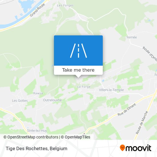 Tige Des Rochettes map