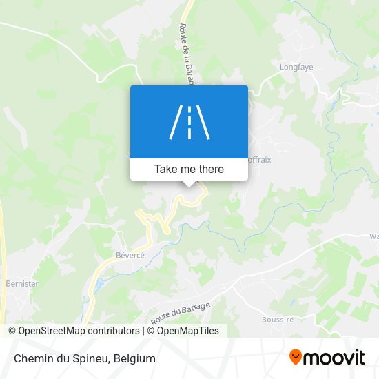 Chemin du Spineu plan