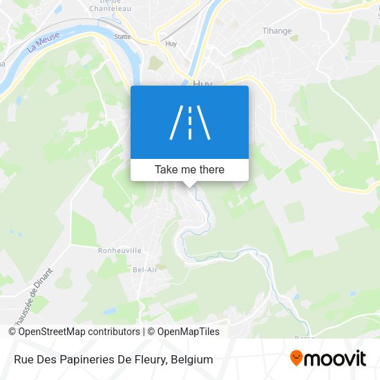 Rue Des Papineries De Fleury plan