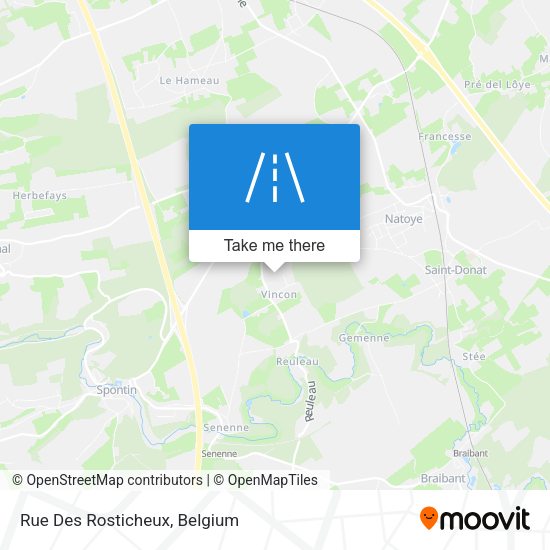 Rue Des Rosticheux plan