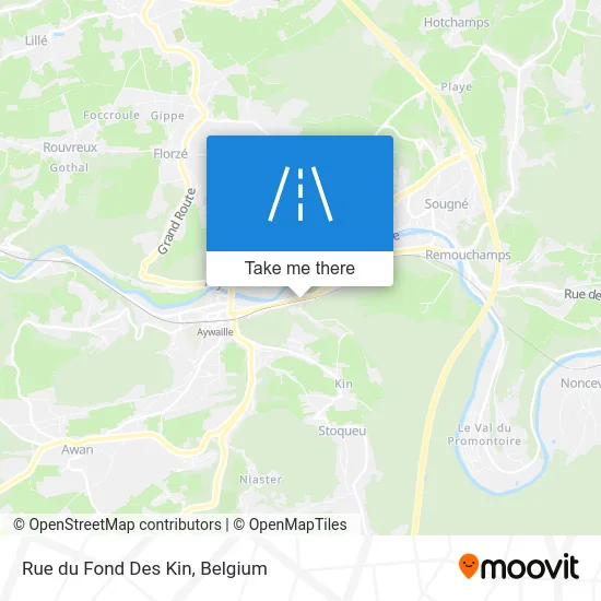 Kin Bottom Street map