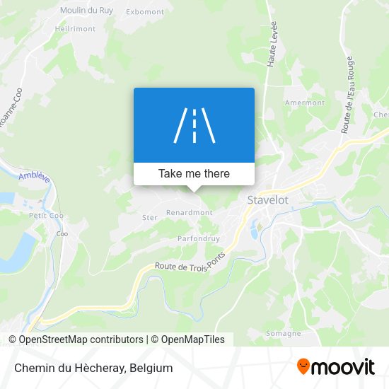 Chemin du Hècheray map