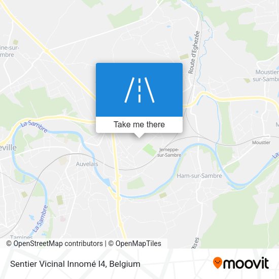 Sentier Vicinal Innomé I4 plan