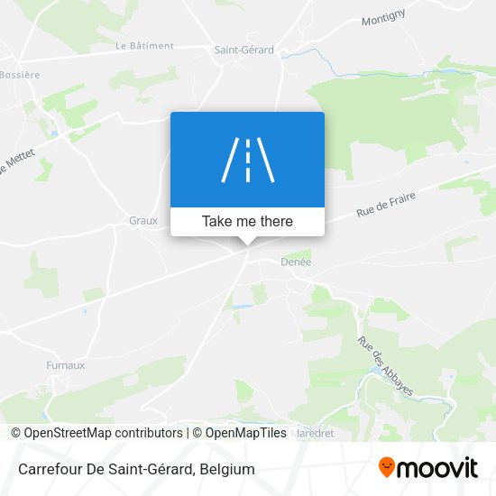 Carrefour De Saint-Gérard plan