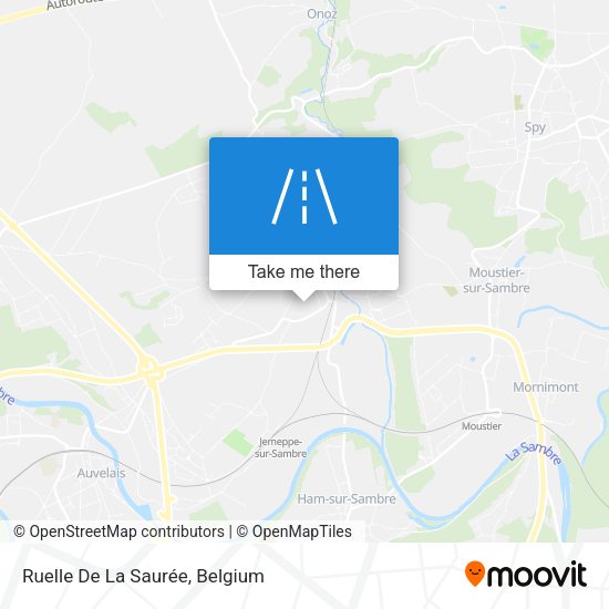 Ruelle De La Saurée map