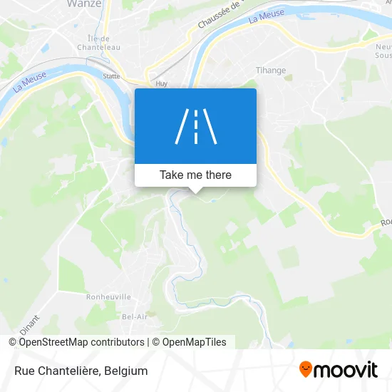 Chantelière Street map