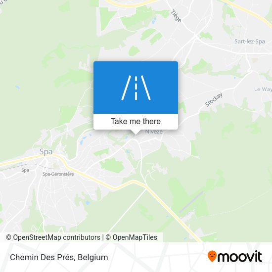 Chemin Des Prés plan