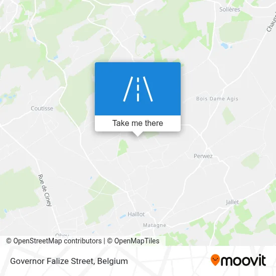 Governor Falize Street map