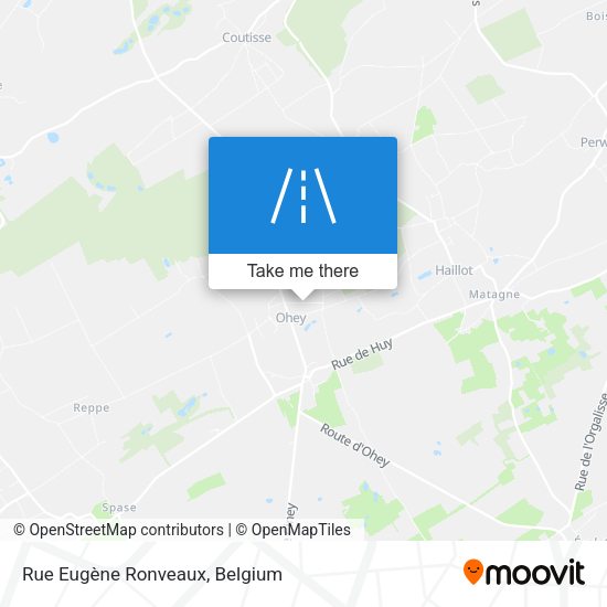 Rue Eugène Ronveaux map