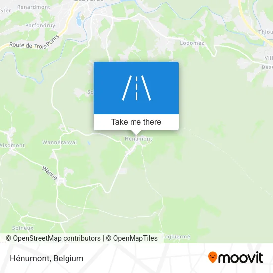 Hénumont map
