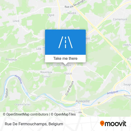 Fermouchamps Street map