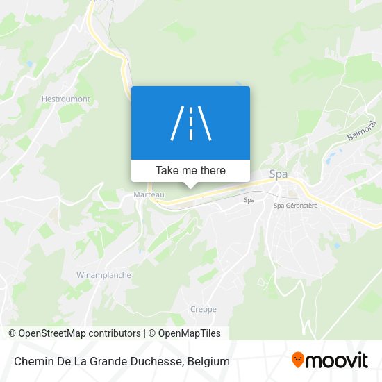 Chemin De La Grande Duchesse map