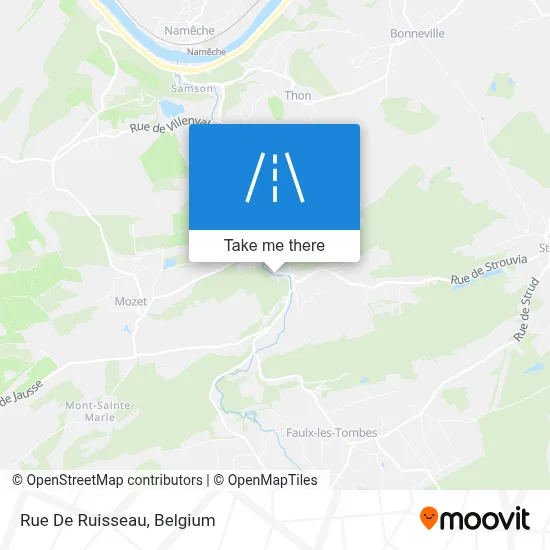 Rue De Ruisseau map