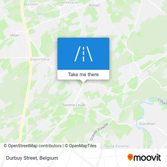 Durbuy Street map