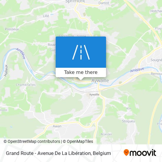 Grand Route - Avenue De La Libération map