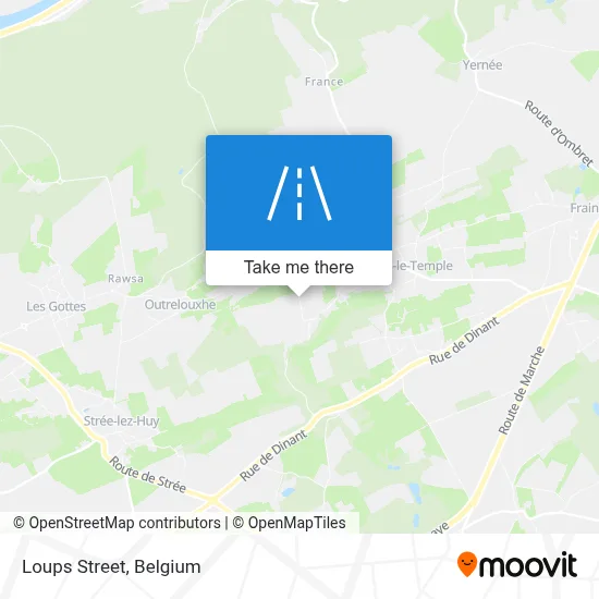 Loups Street map