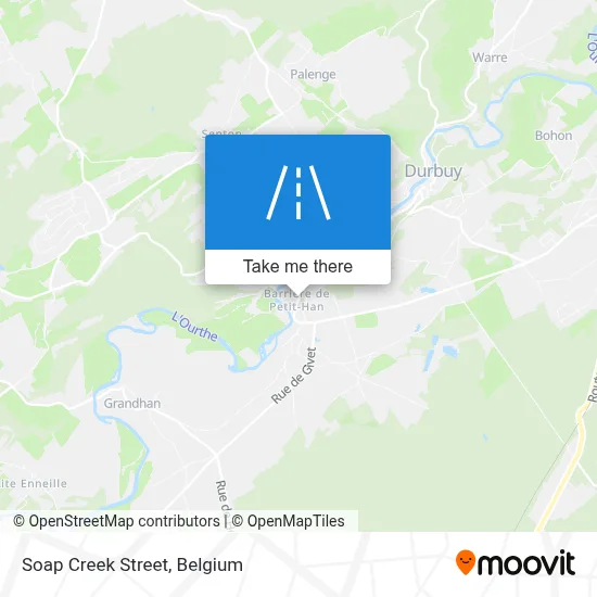 Soap Creek Street map