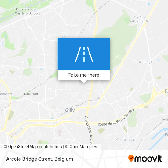 Arcole Bridge Street map