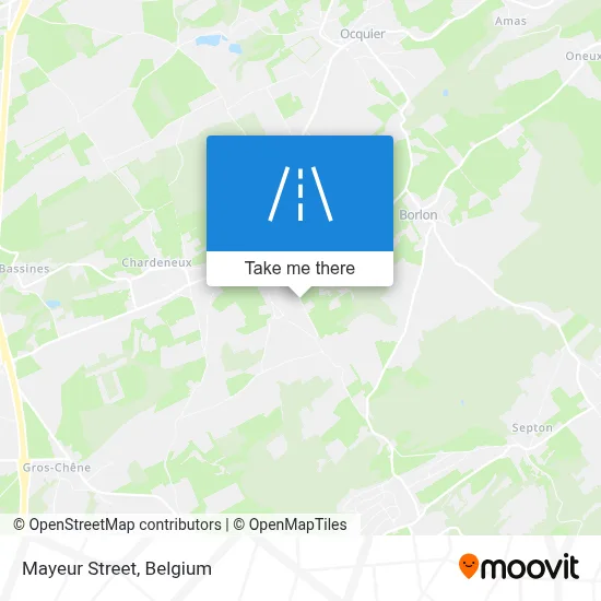 Mayeur Street map