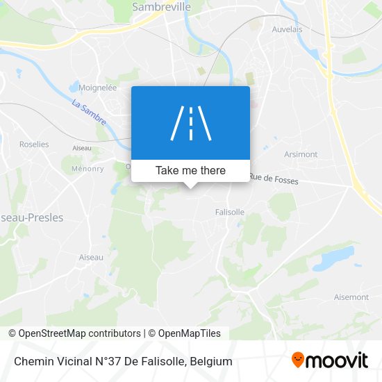 Chemin Vicinal N°37 De Falisolle map