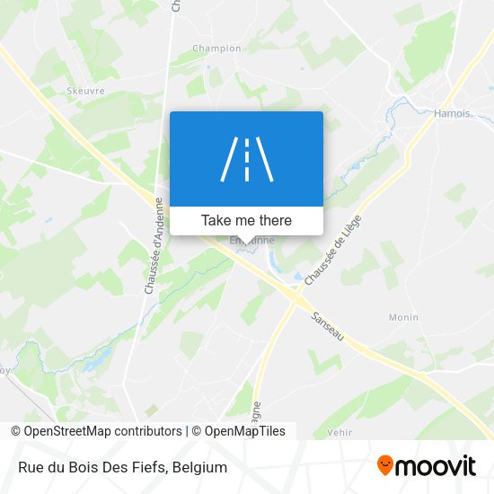 Rue du Bois Des Fiefs map