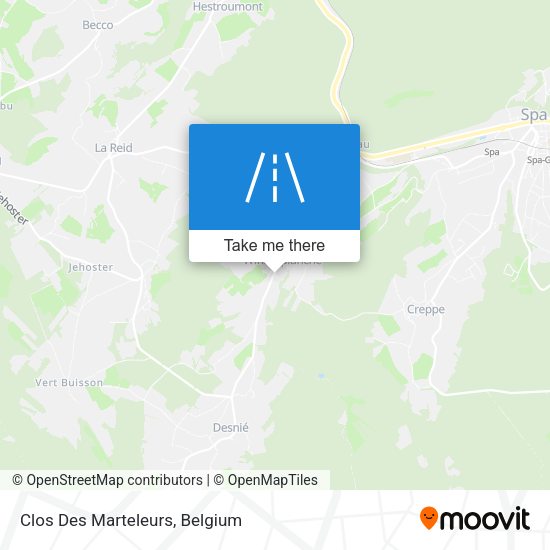 Clos Des Marteleurs plan