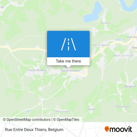 Rue Entre Deux Thiers plan