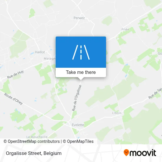 Orgalisse Street map