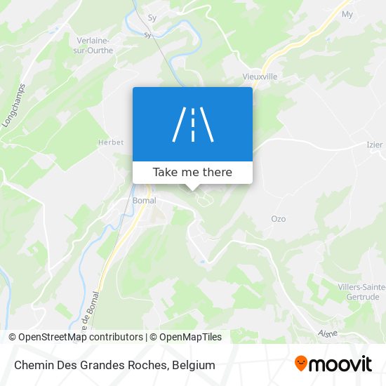 Chemin Des Grandes Roches map